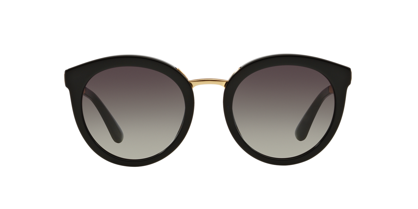 Anteojos de Sol Dolce & Gabbana DG4268 52 Blk Gry Grd