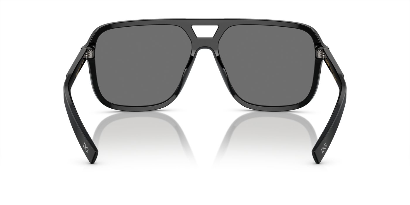 Anteojos de Sol Dolce & Gabbana DG4354 61 Blk Tan Gry Pol