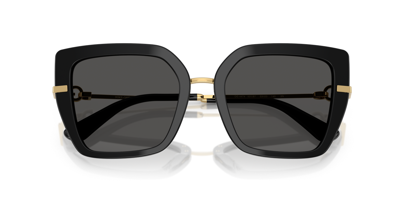 Anteojos de Sol Dolce & Gabbana DG4474  BLK SHN GRY