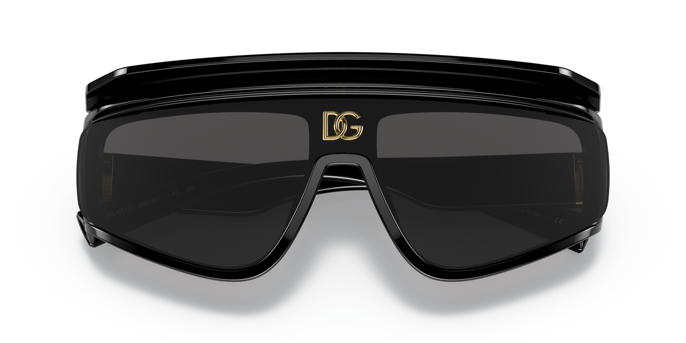 Anteojos de Sol Dolce & Gabbana DG6177  BLK SHN GRY