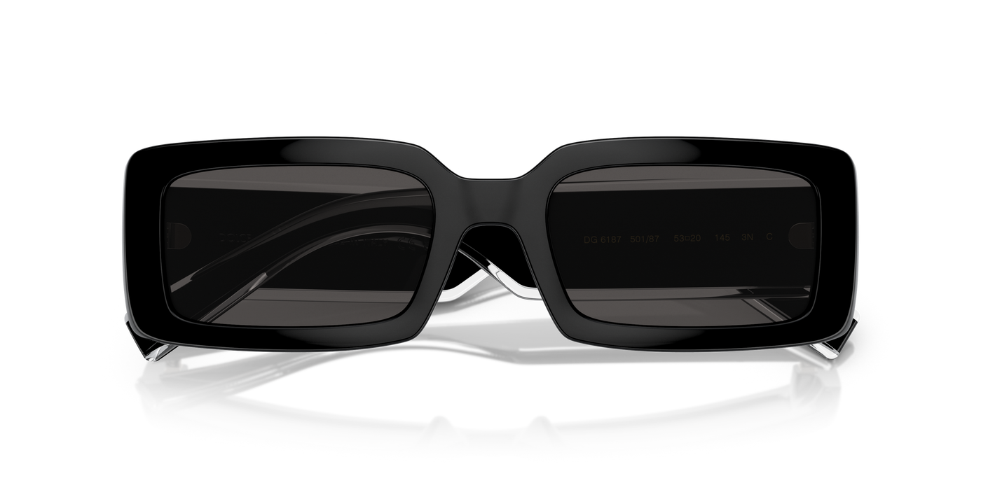Anteojos de Sol Dolce & Gabbana DG6187  BLK SHN GRY