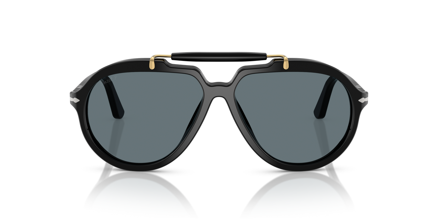 Anteojos de Sol Persol PO0202S  BLK SHN BLU Polarizado
