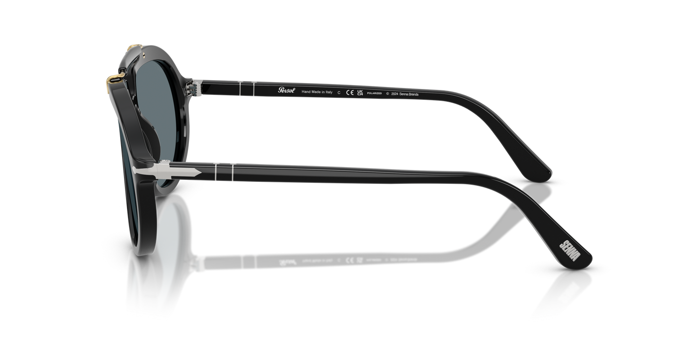 Anteojos de Sol Persol PO0202S  BLK SHN BLU Polarizado