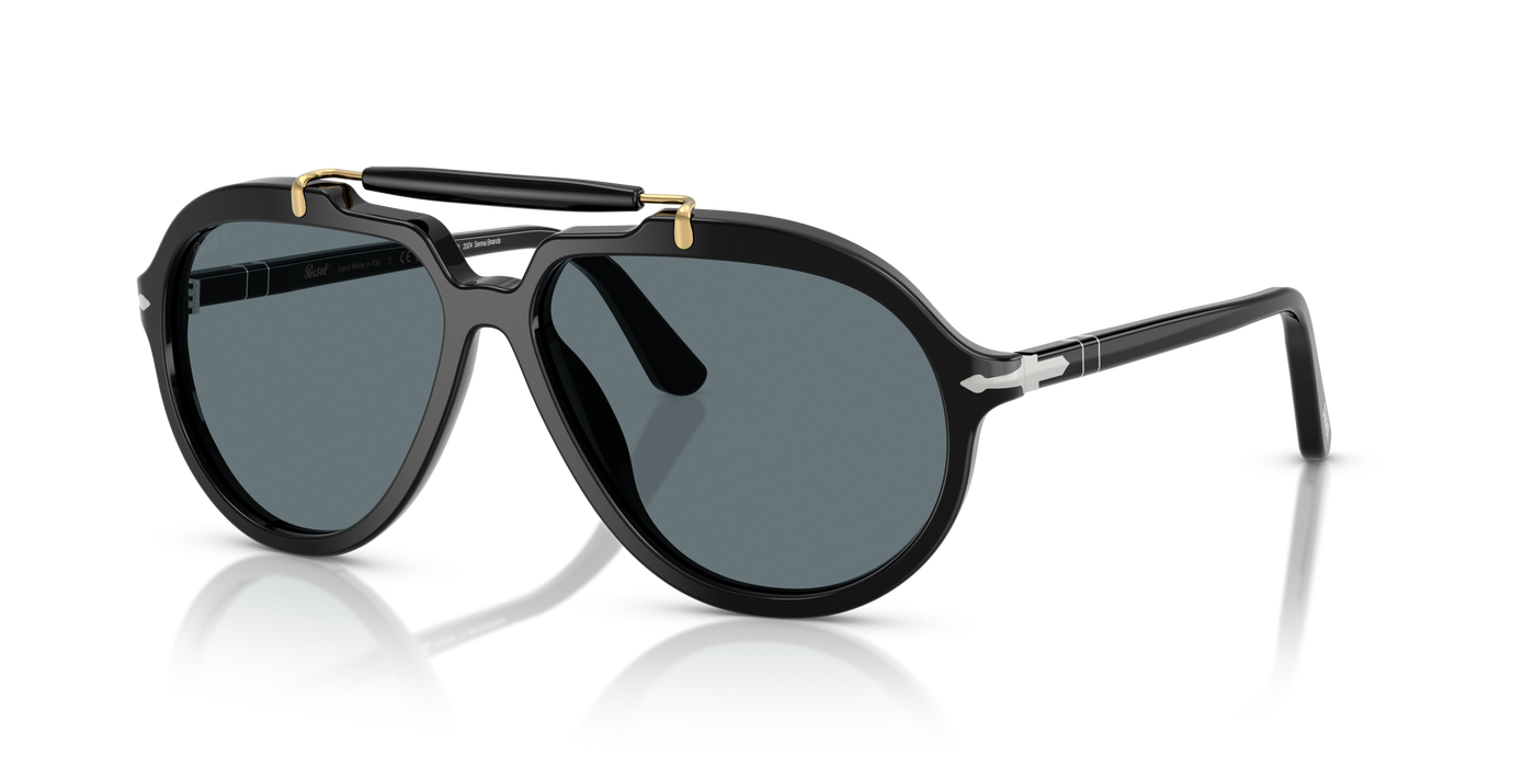 Anteojos de Sol Persol PO0202S  BLK SHN BLU Polarizado