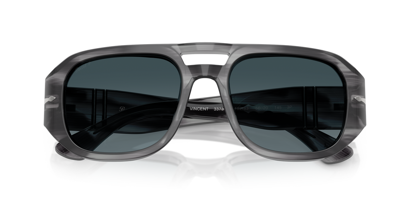 Anteojos de Sol Persol PO3373S VINCENT GRY SHN BLU PG