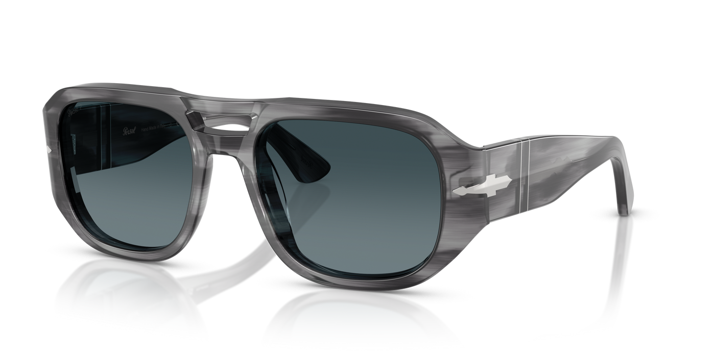 Anteojos de Sol Persol PO3373S VINCENT GRY SHN BLU PG