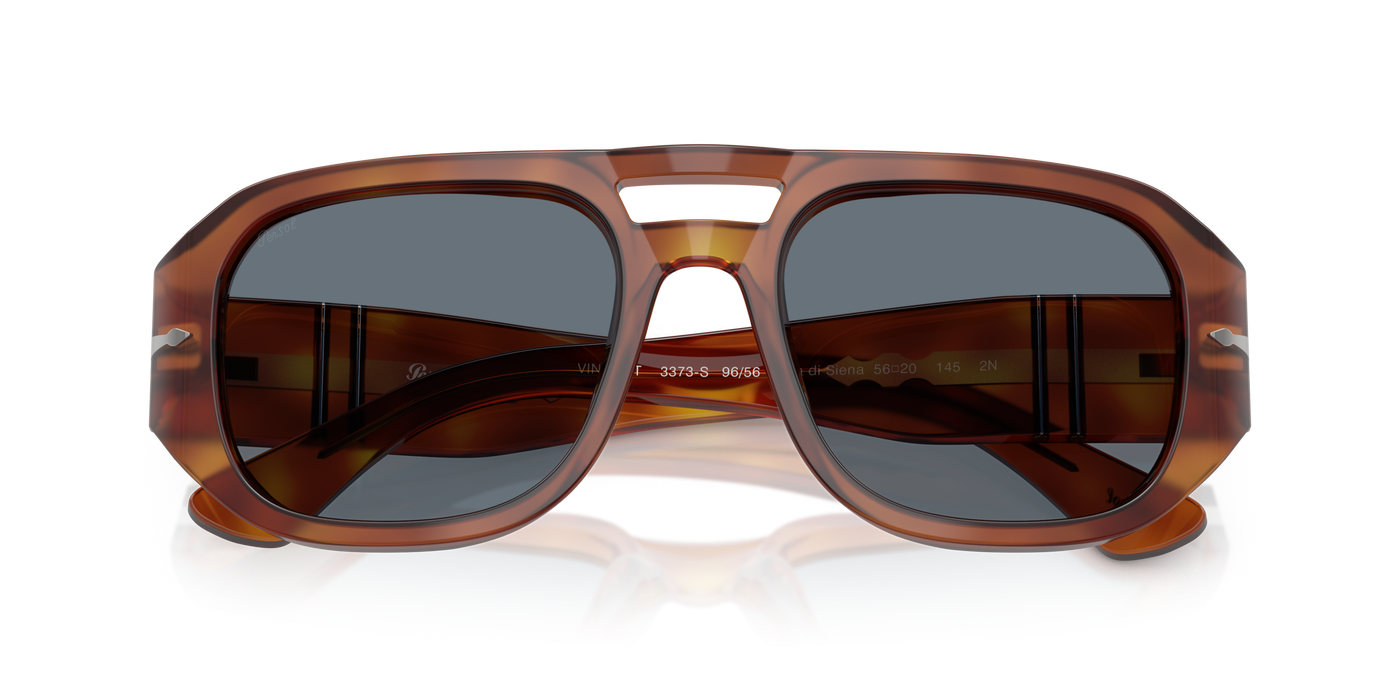 Anteojos de Sol Persol PO3373S VINCENT BRN SHN BLU