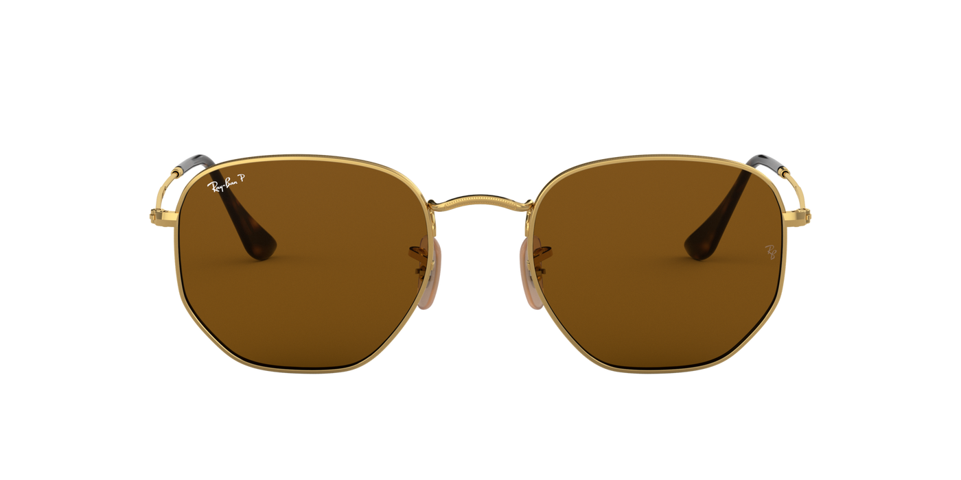 Anteojos de Sol Ray-Ban Hexagonal 3548N 001/57 Polarizado