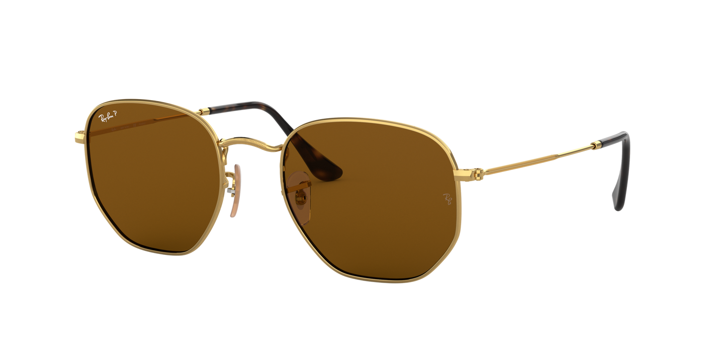 Anteojos de Sol Ray-Ban Hexagonal 3548N 001/57 Polarizado