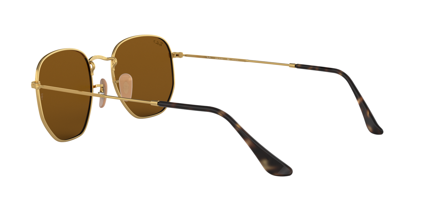 Anteojos de Sol Ray-Ban Hexagonal 3548N 001/57 Polarizado