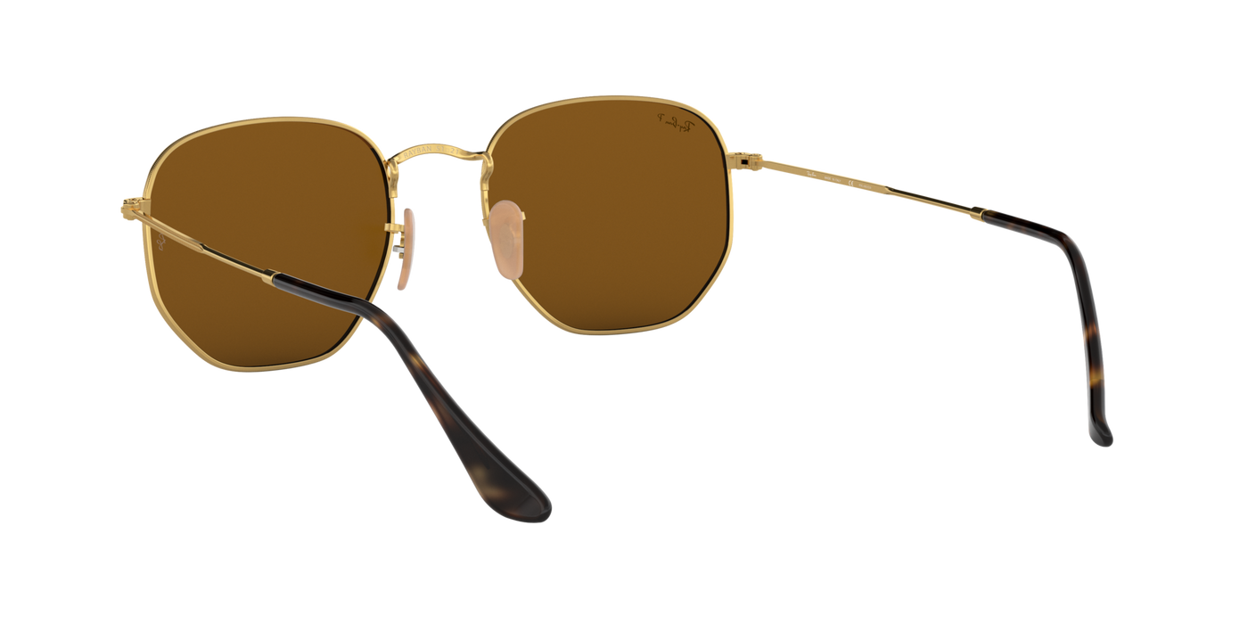 Anteojos de Sol Ray-Ban Hexagonal 3548N 001/57 Polarizado