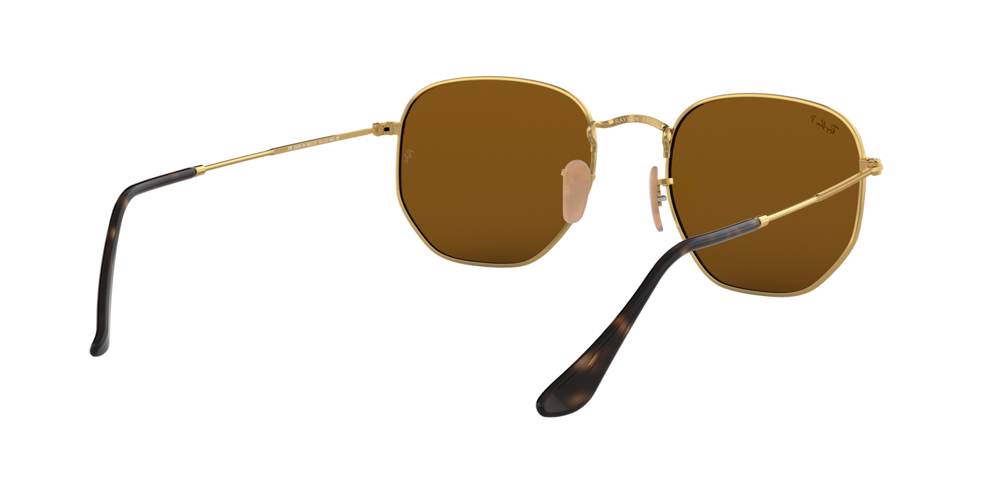 Anteojos de Sol Ray-Ban Hexagonal 3548N 001/57 Polarizado