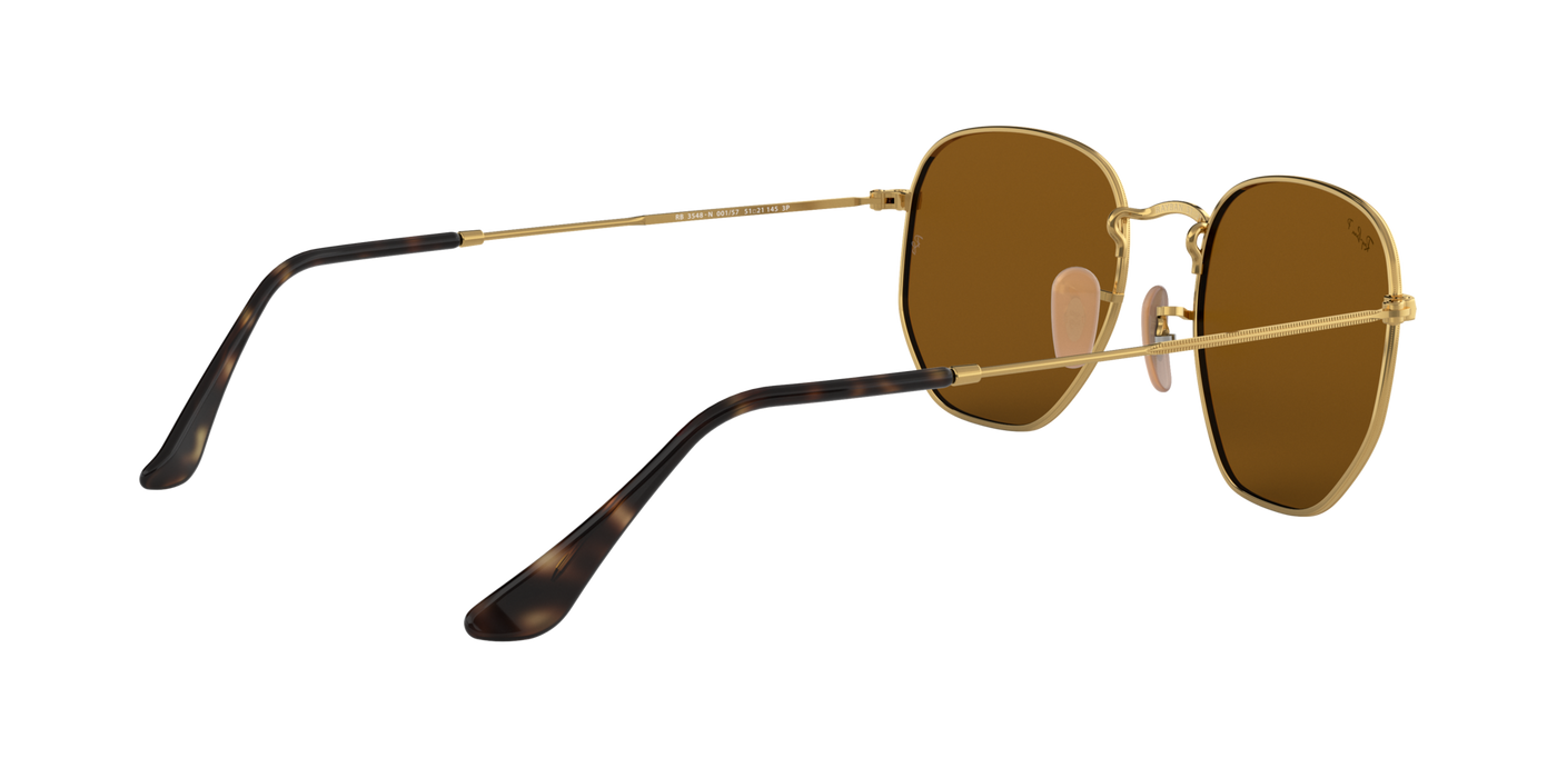 Anteojos de Sol Ray-Ban Hexagonal 3548N 001/57 Polarizado