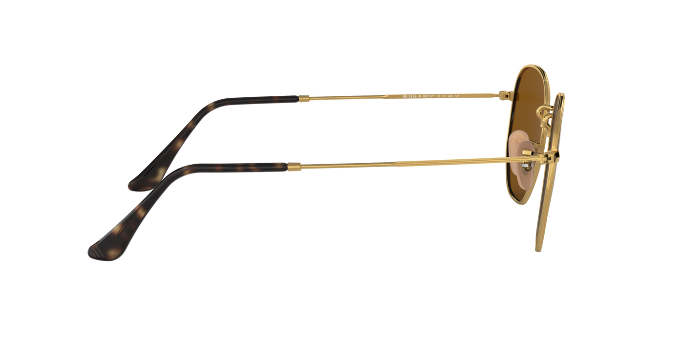 Anteojos de Sol Ray-Ban Hexagonal 3548N 001/57 Polarizado