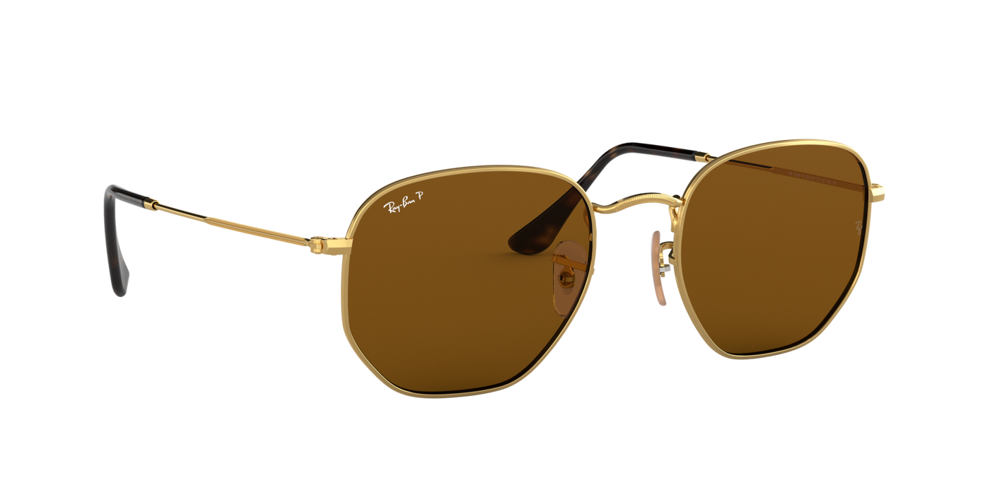 Anteojos de Sol Ray-Ban Hexagonal 3548N 001/57 Polarizado