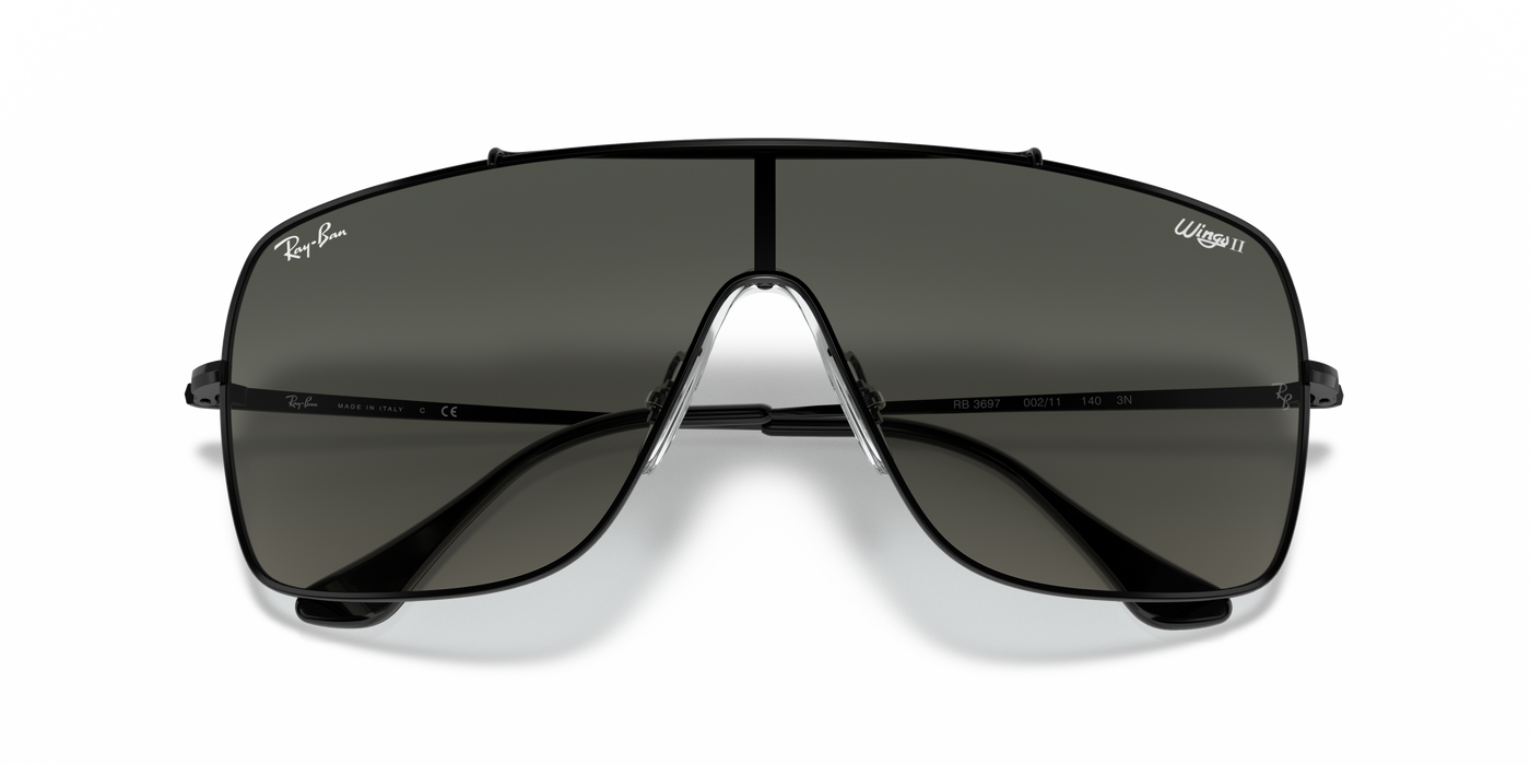 Anteojos de Sol Ray Ban RB3697 Blk Blk Clear