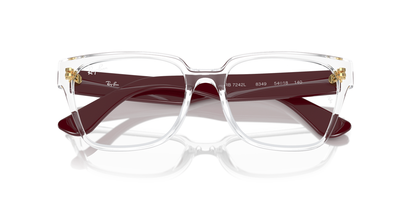 Armazones Ray Ban RX7242L  CLR SHN 54/18/140