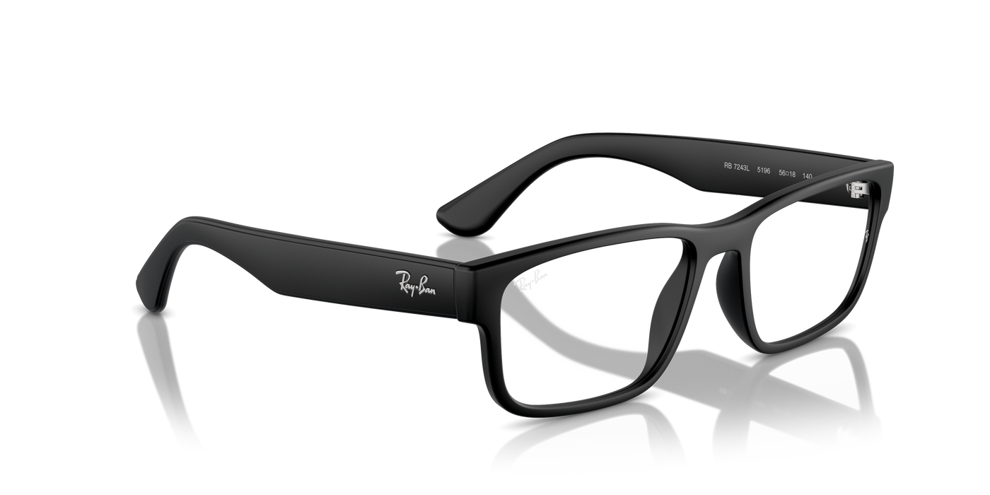 Armazones Ray Ban RX7243L  BLK MT 56/18/140