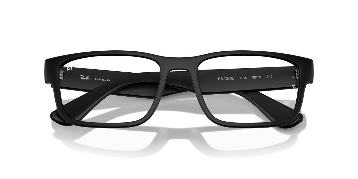 Armazones Ray Ban RX7243L  BLK MT 56/18/140