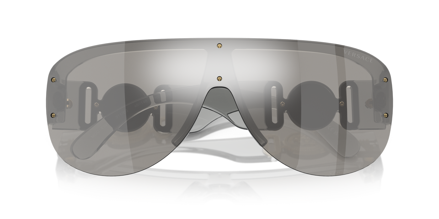 Anteojos de Sol Versace VE4391 48 Gry Clr Slv Mir