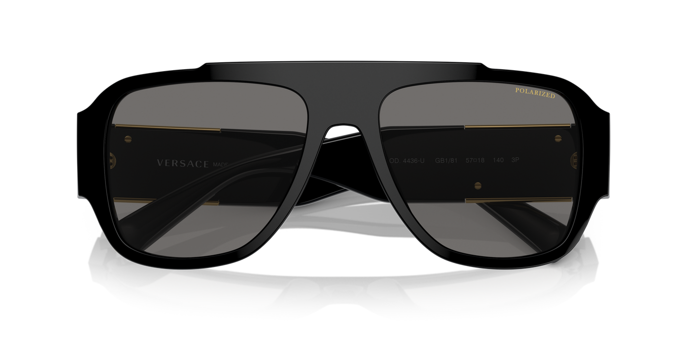 Anteojos de Sol Versace VE4436U  BLK SHN GRY Polarizado