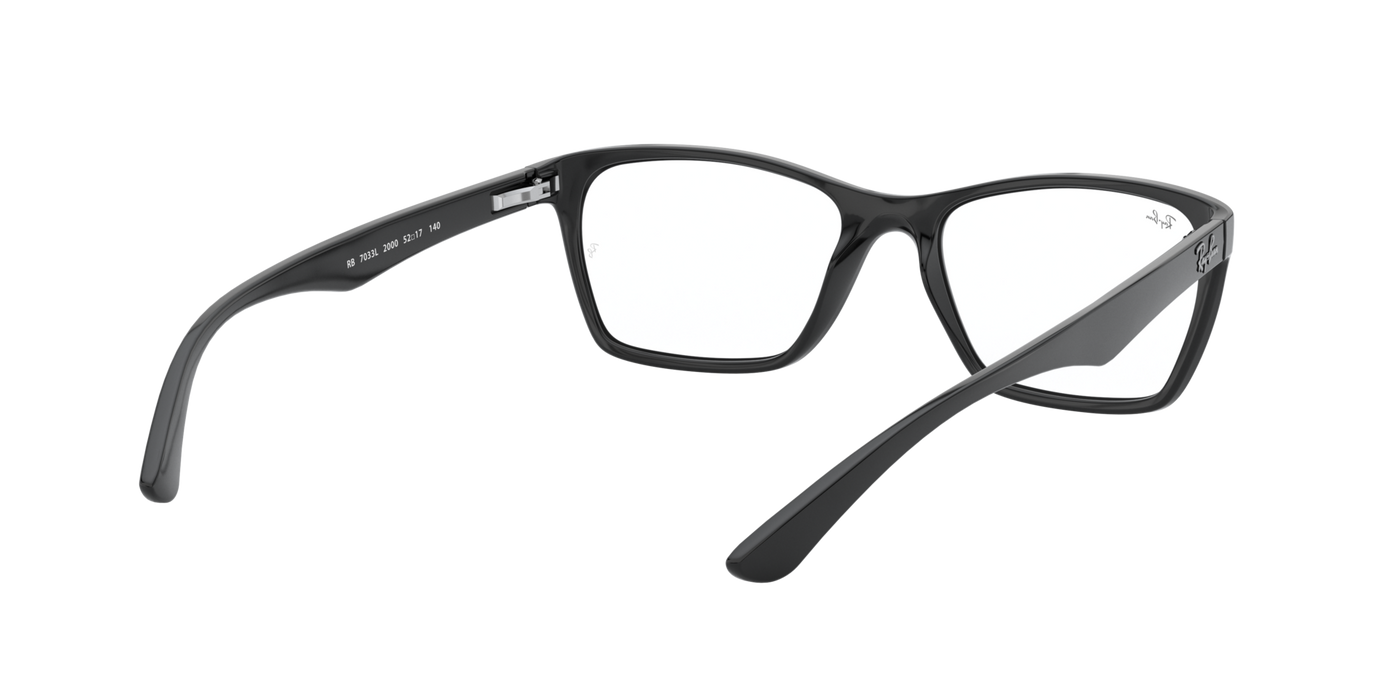 Armazon Ray-Ban RX7033L, Blk Ylw 52/17