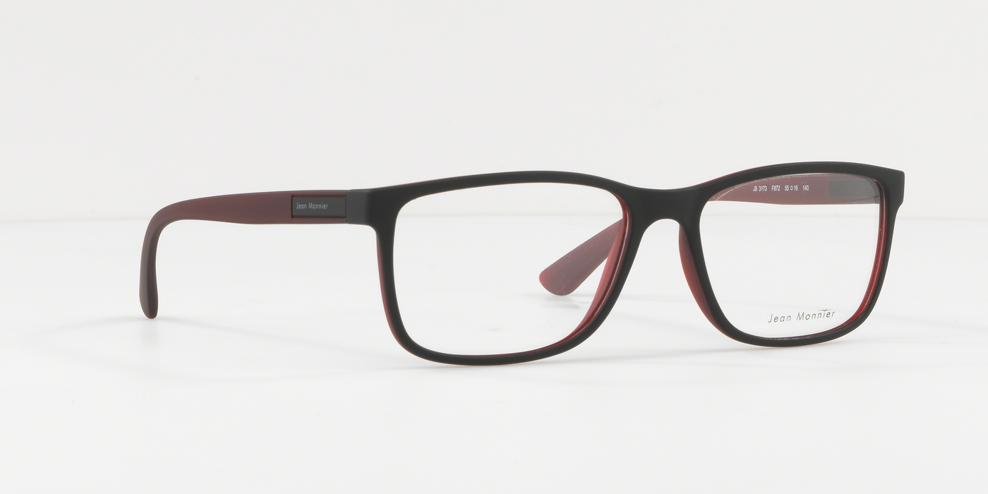 Armazones Jean Monnier J83173, Blk Red, 55/16