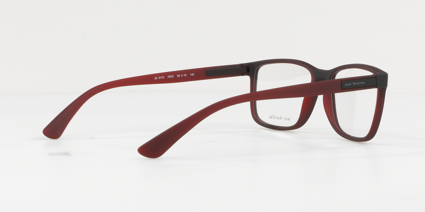 Armazones Jean Monnier J83173, Blk Red, 55/16