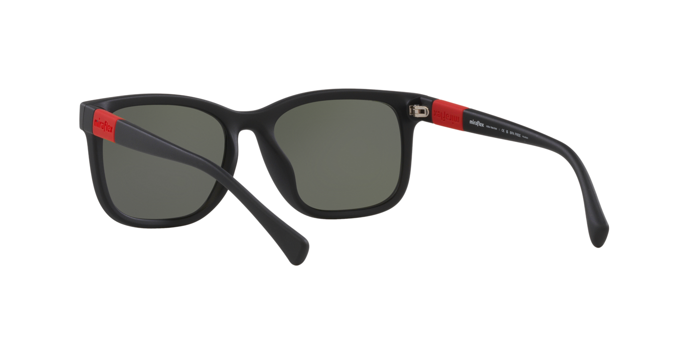 Anteojos de Sol Miraflex Kids MF1040 BLK MT GRN Polarizado