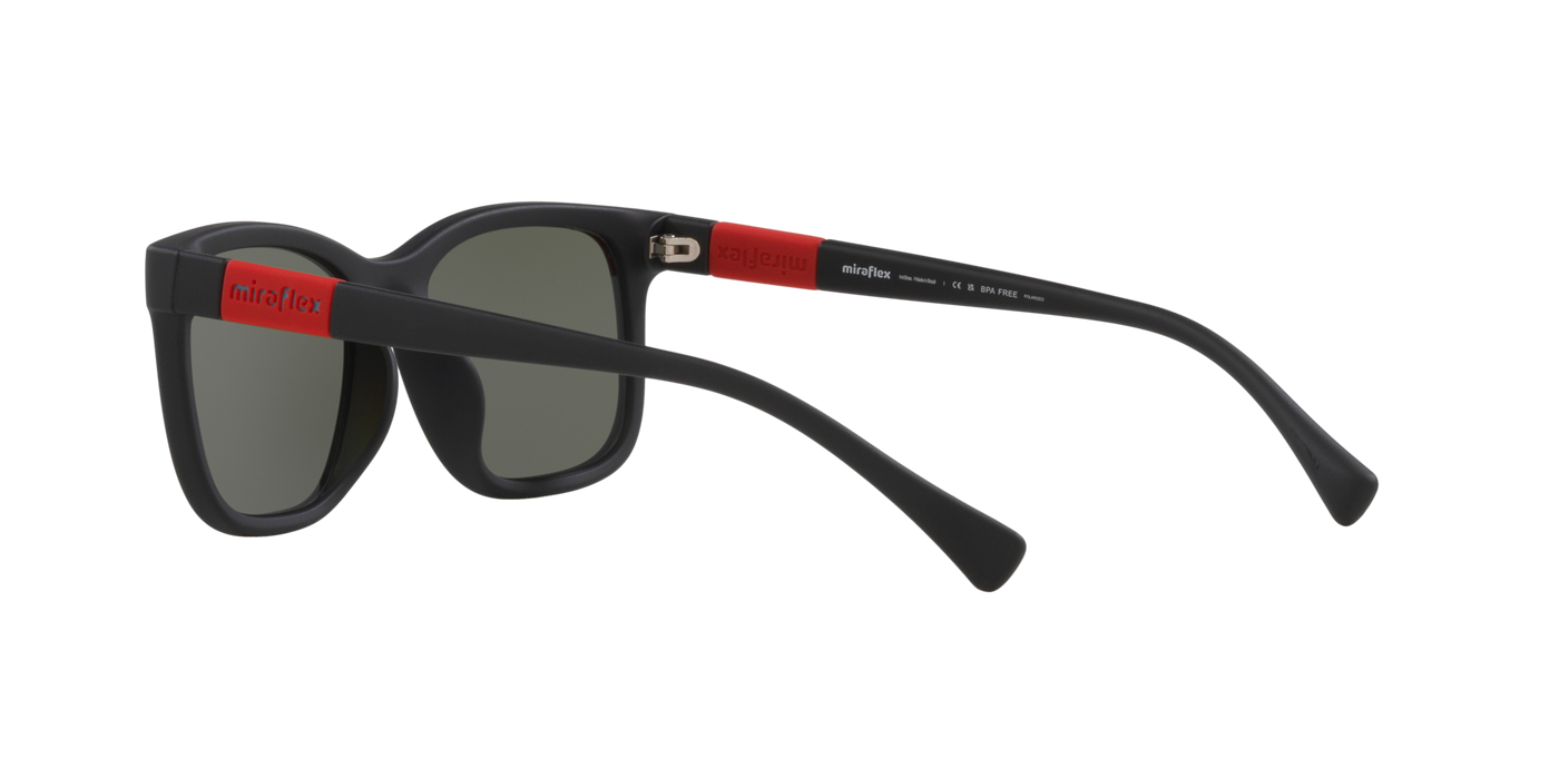 Anteojos de Sol Miraflex Kids MF1040 BLK MT GRN Polarizado