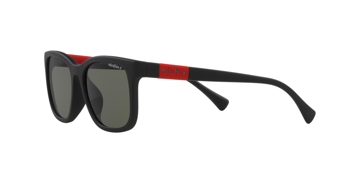 Anteojos de Sol Miraflex Kids MF1040 BLK MT GRN Polarizado