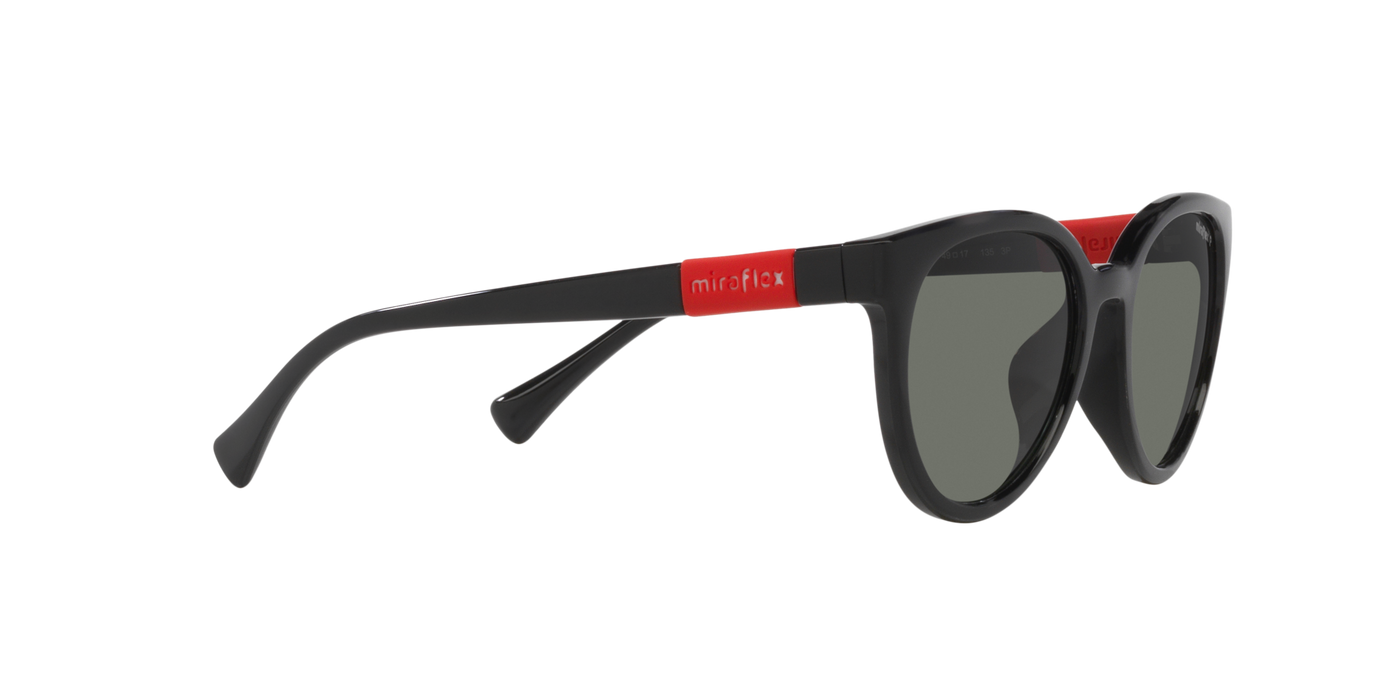 Anteojos de Sol Miraflex Kids MF1041  BLK SHN GRN Polarizado