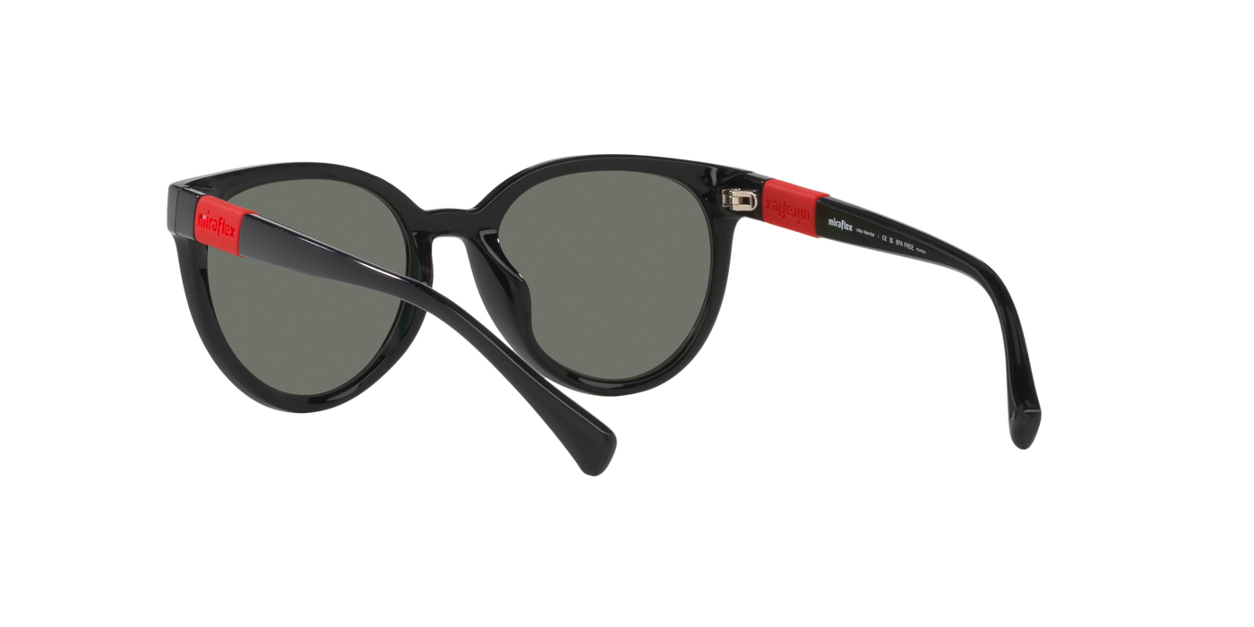 Anteojos de Sol Miraflex Kids MF1041  BLK SHN GRN Polarizado