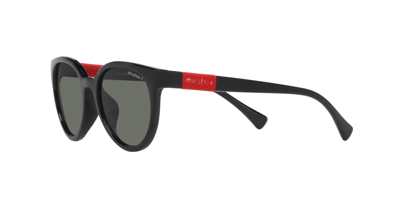 Anteojos de Sol Miraflex Kids MF1041  BLK SHN GRN Polarizado