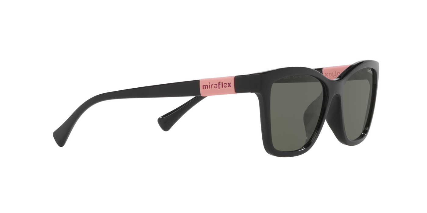 Anteojos de Sol Miraflex Kids MF1042 BLK SHN GRN Polarizado