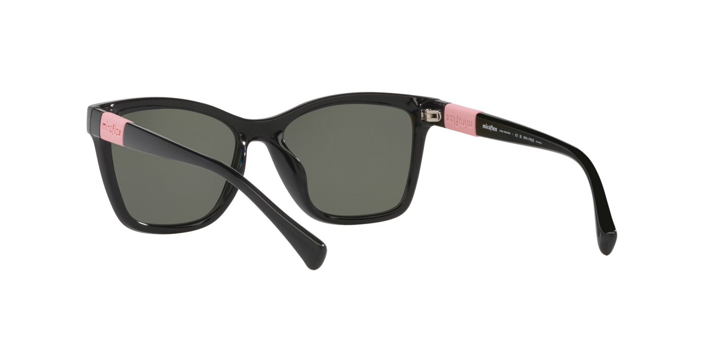 Anteojos de Sol Miraflex Kids MF1042 BLK SHN GRN Polarizado