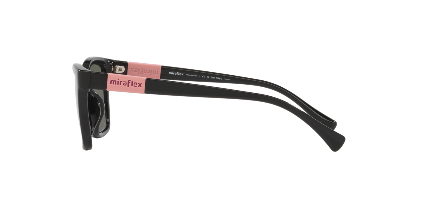 Anteojos de Sol Miraflex Kids MF1042 BLK SHN GRN Polarizado
