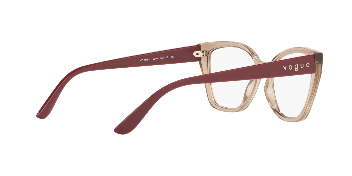 Armazon Vogue Eyewear VO5416L, LBR SHN, 55/17/140