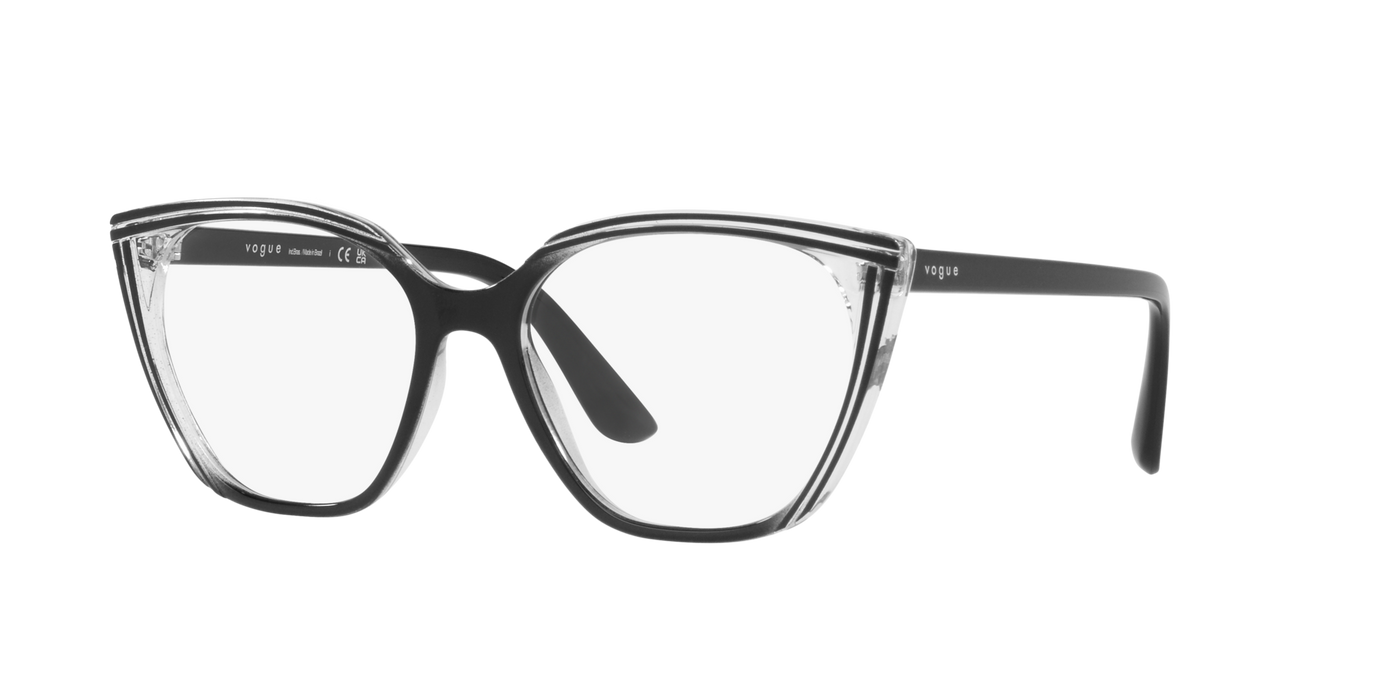 Armazones Vogue VO5450L, BLK SHN, 55/17