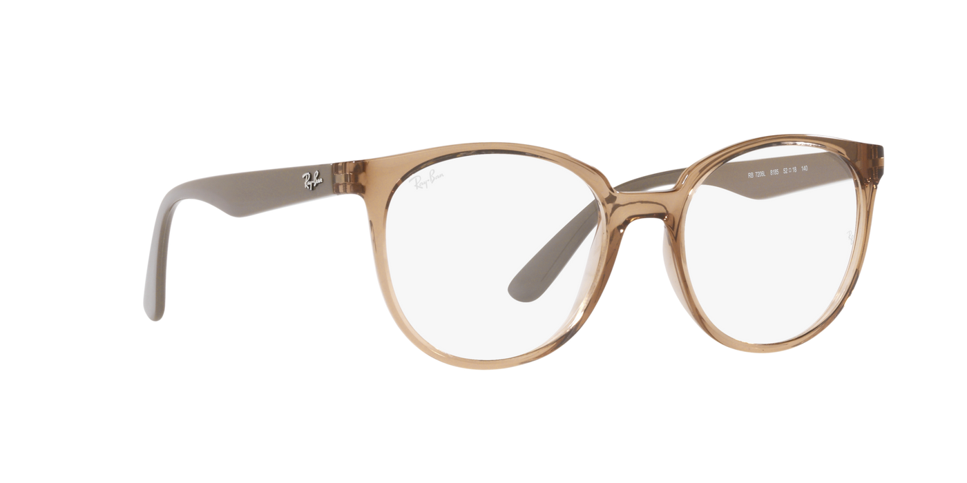 Armazones Ray Ban RX7206L, BRN SHN 52/18