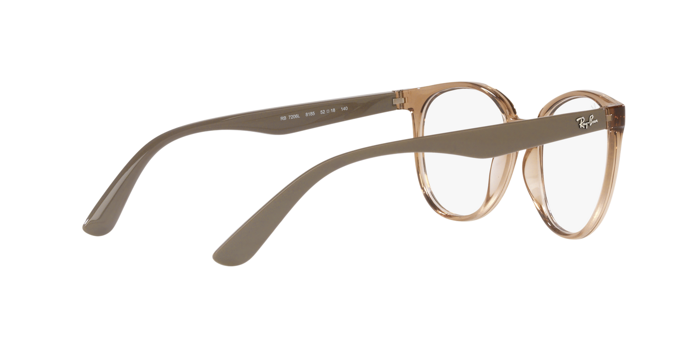 Armazones Ray Ban RX7206L, BRN SHN 52/18