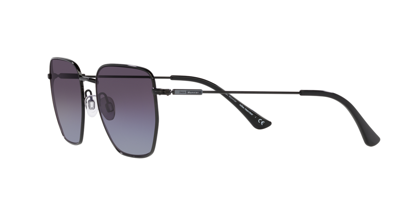 Anteojos de Sol Jean Monnier J82017, BLK SHN GRY G