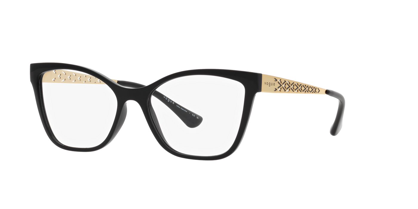 Armazones Vogue VO5507L BLK SHN, 54/16/140