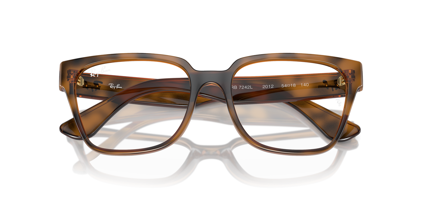 Armazones Ray Ban RX7242L, TRT SHN 54/18