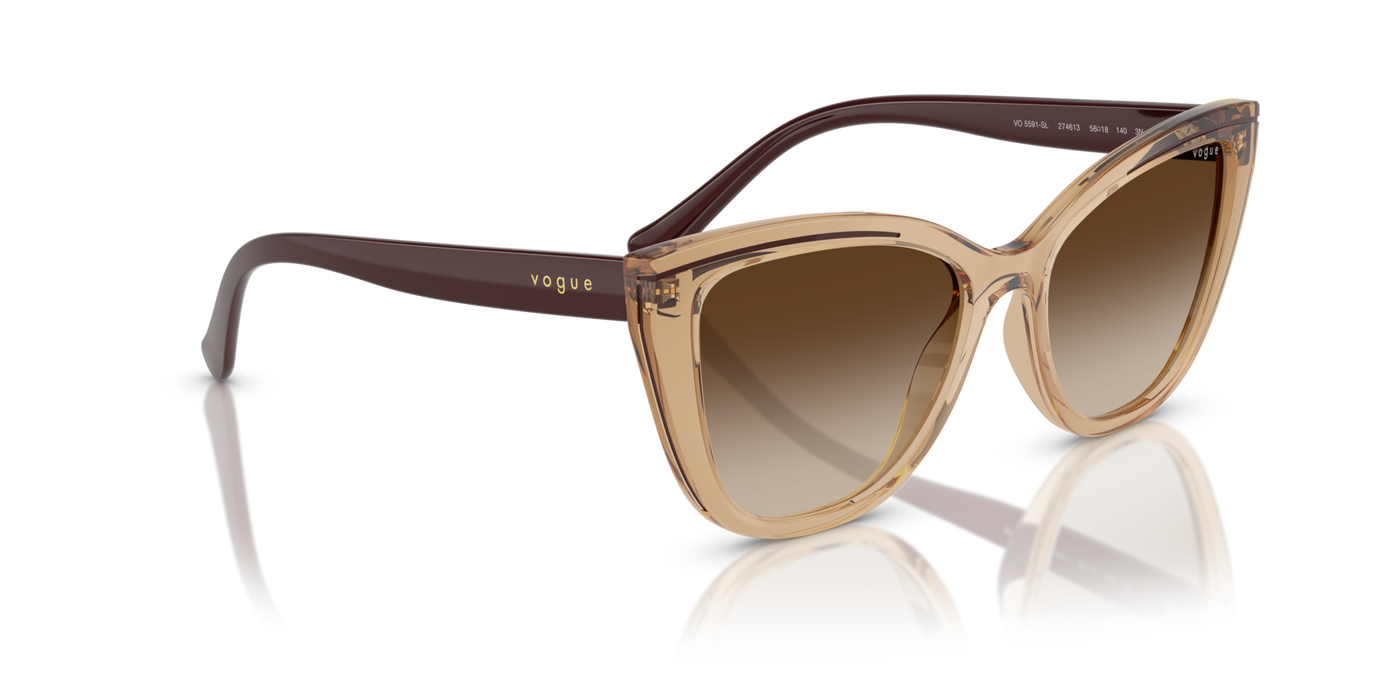 Anteojos de Sol Vogue VO5591SL 1AT2006A00 LBR SHN BRN G
