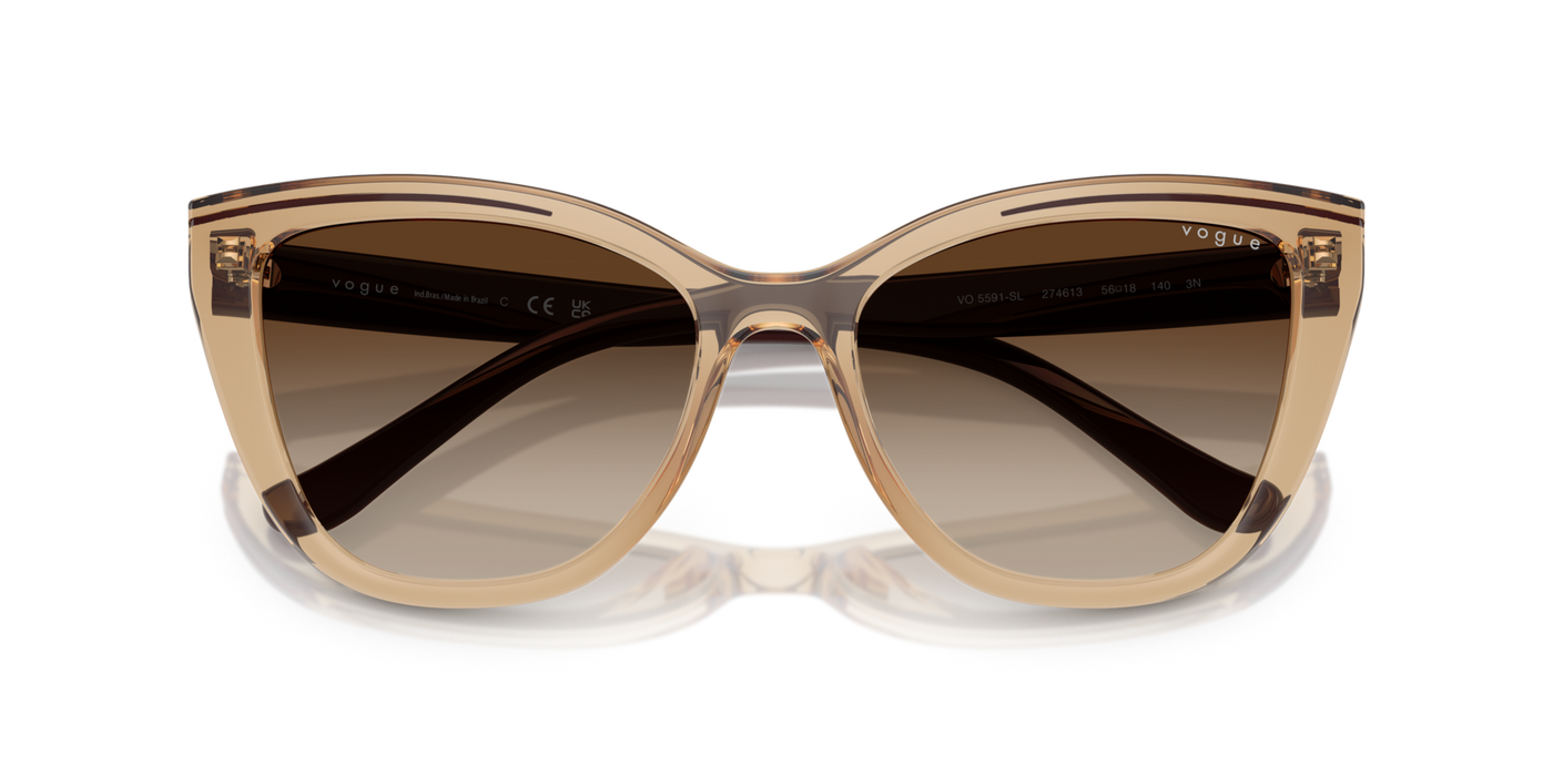 Anteojos de Sol Vogue VO5591SL 1AT2006A00 LBR SHN BRN G