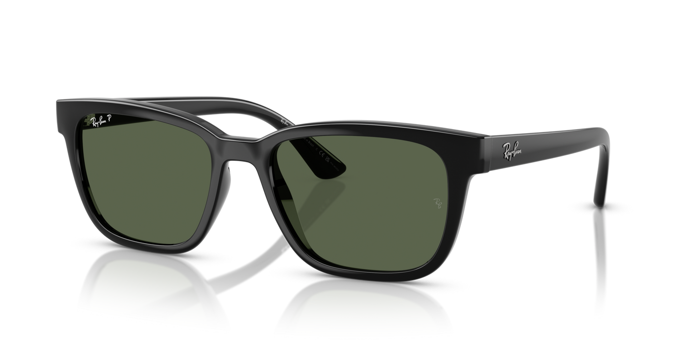 Anteojos de Sol Ray-Ban RB4448L BLK SHN GRN Polarizado