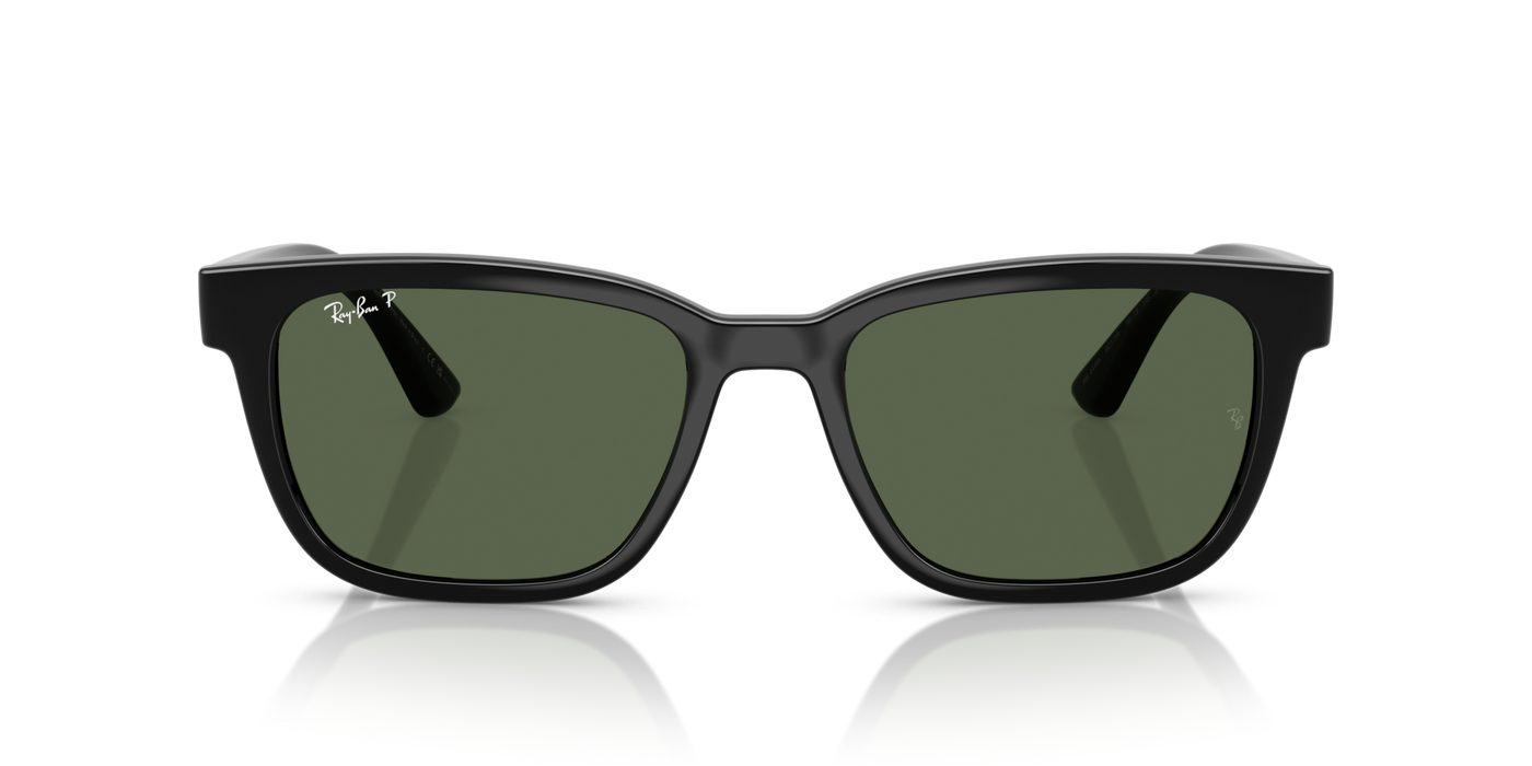 Anteojos de Sol Ray-Ban RB4448L BLK SHN GRN Polarizado