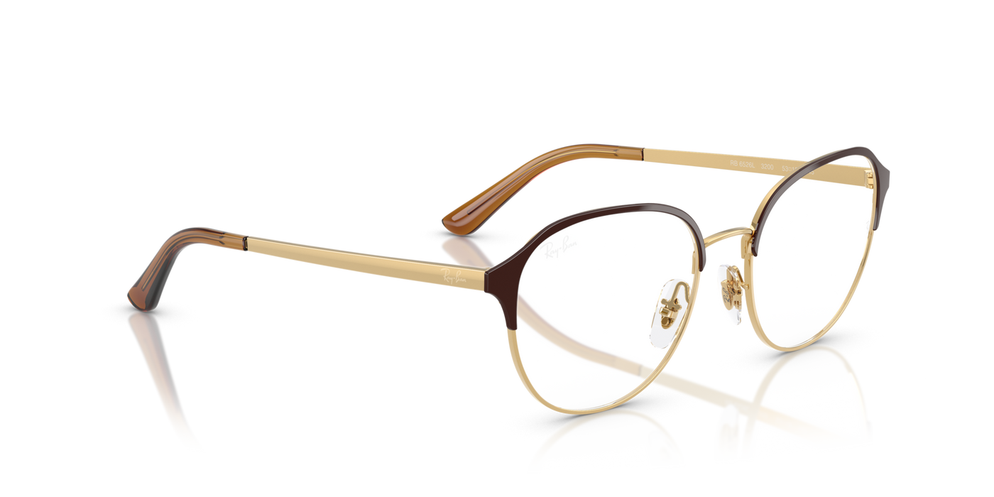 Armazones Ray-Ban 6526L, BRN SHN 53/18