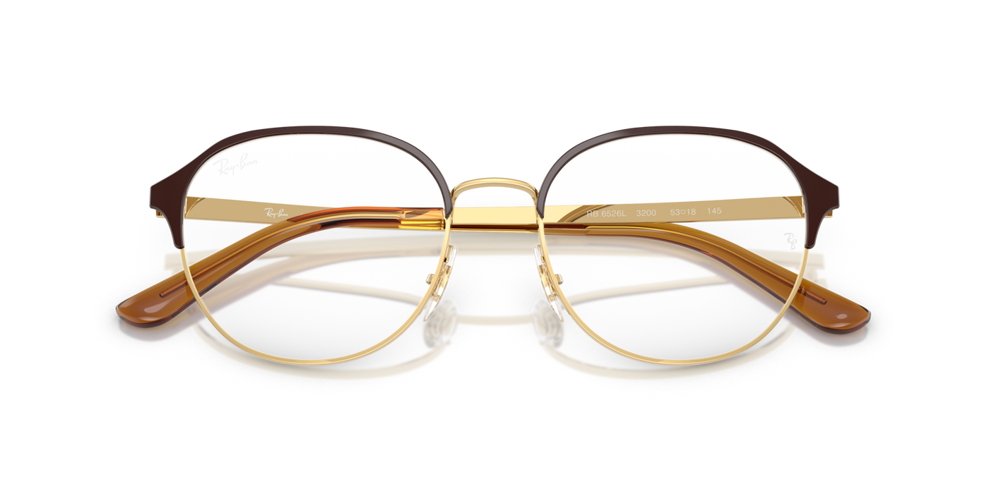 Armazones Ray-Ban 6526L, BRN SHN 53/18